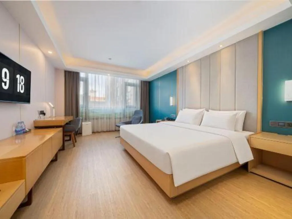 Bed in Lavande Hotel·Dongxing Port