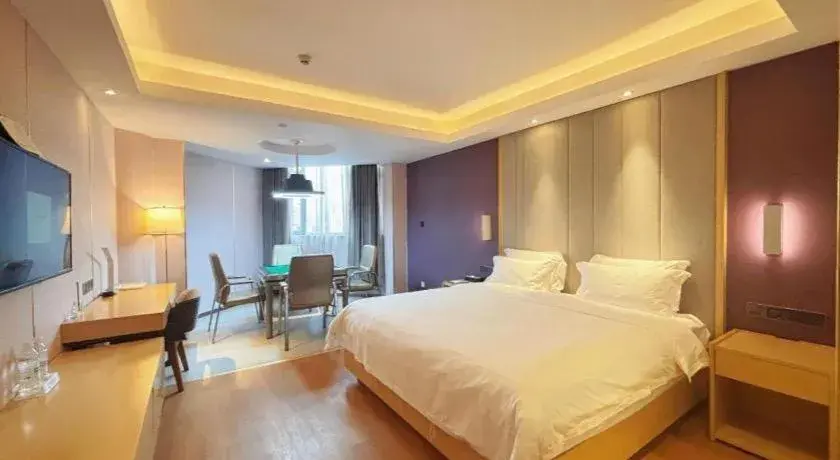 Bed in Lavande Hotel·Dongxing Port Bed in Lavande Hotel·Dongxing Port