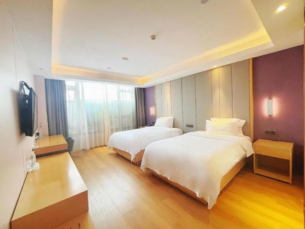 Bed in Lavande Hotel·Dongxing Port