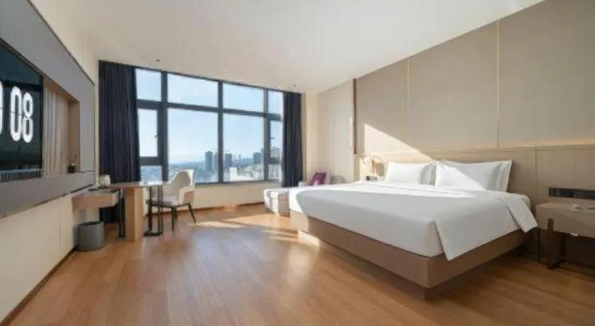 Bed in Lavande Hotel·Dongxing Port