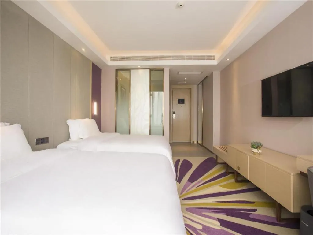 Bed in Lavande Hotel·Dongxing Port