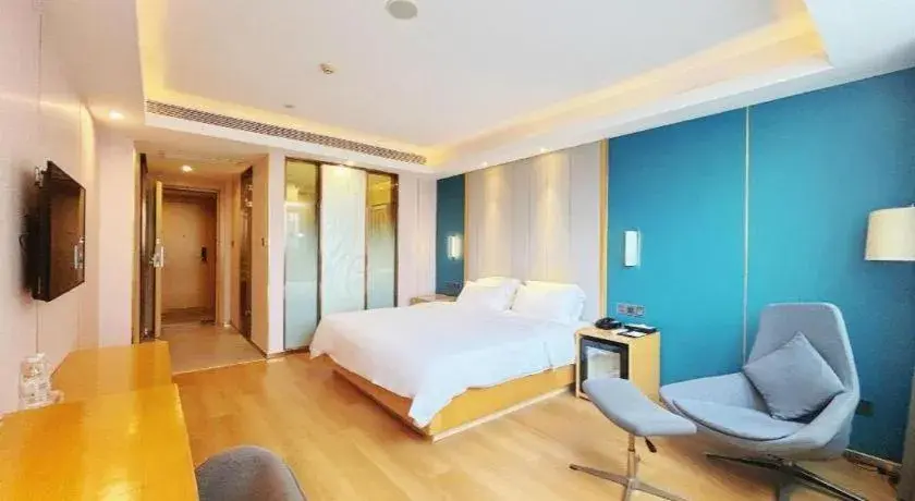 Bed in Lavande Hotel·Dongxing Port Bed in Lavande Hotel·Dongxing Port
