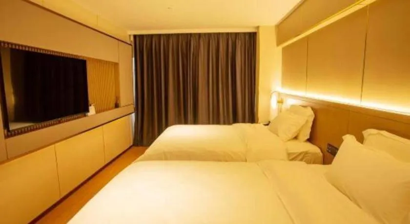 Bed in Lavande Hotel·Dongxing Port