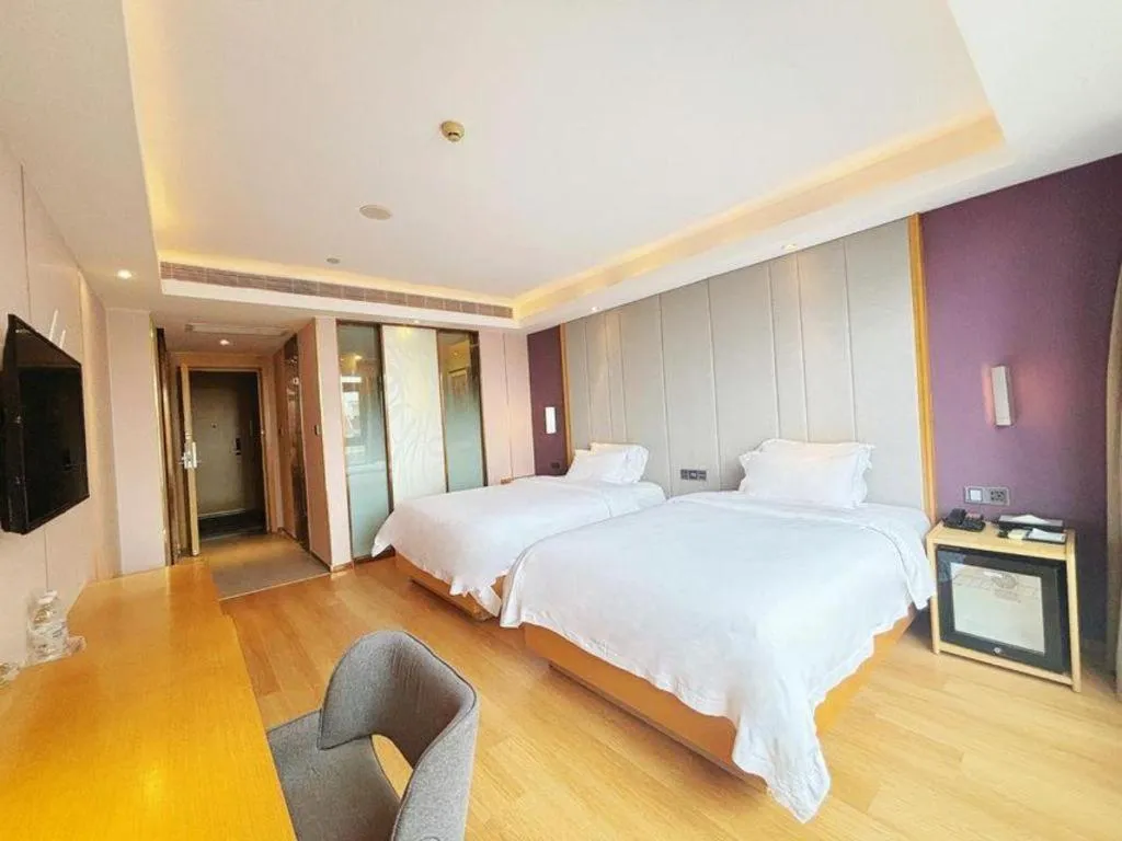 Bed in Lavande Hotel·Dongxing Port