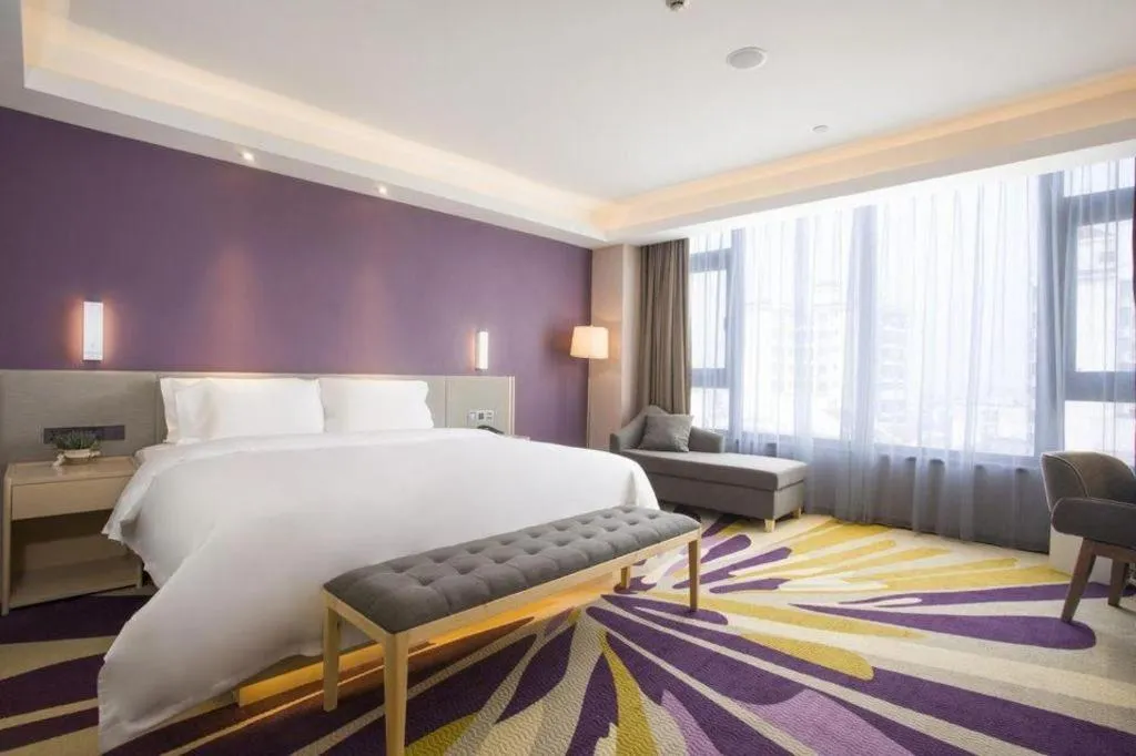 Bed in Lavande Hotel·Dongxing Port