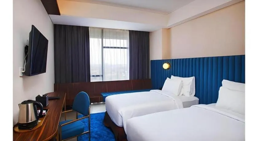 Bed in The Bono Hotel Pekanbaru