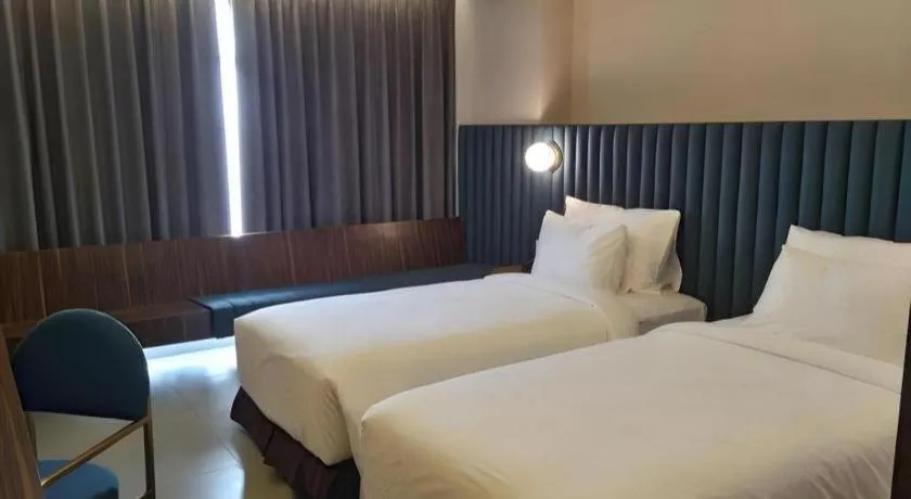 Bed in The Bono Hotel Pekanbaru
