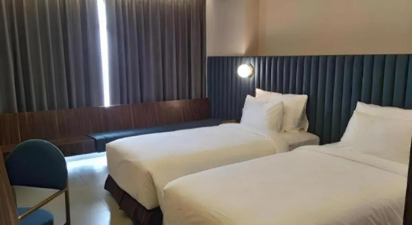 Bed in The Bono Hotel Pekanbaru