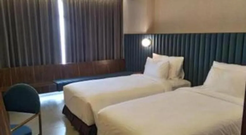 Bed in The Bono Hotel Pekanbaru