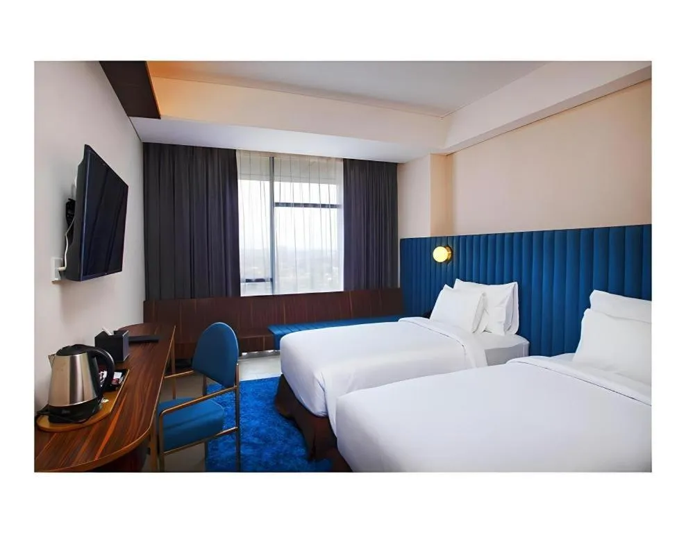 Bed in The Bono Hotel Pekanbaru