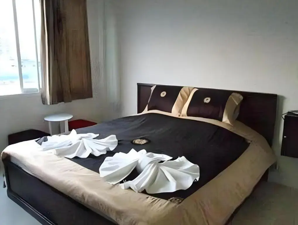 Bed in The Boss Sathorn Hotel Bed in The Boss Sathorn Hotel