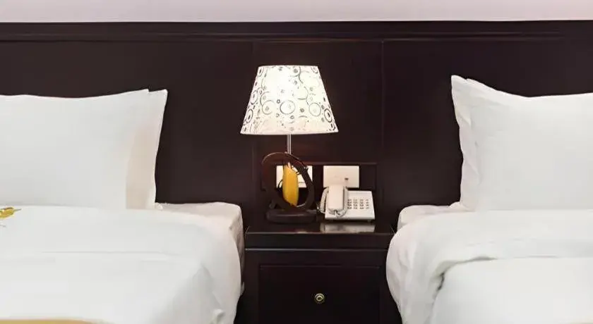 Bed in Binh Anh Hotel Hanoi Bed in Binh Anh Hotel Hanoi