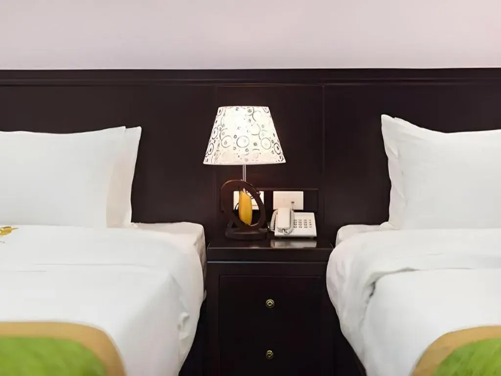 Bed in Binh Anh Hotel Hanoi Bed in Binh Anh Hotel Hanoi