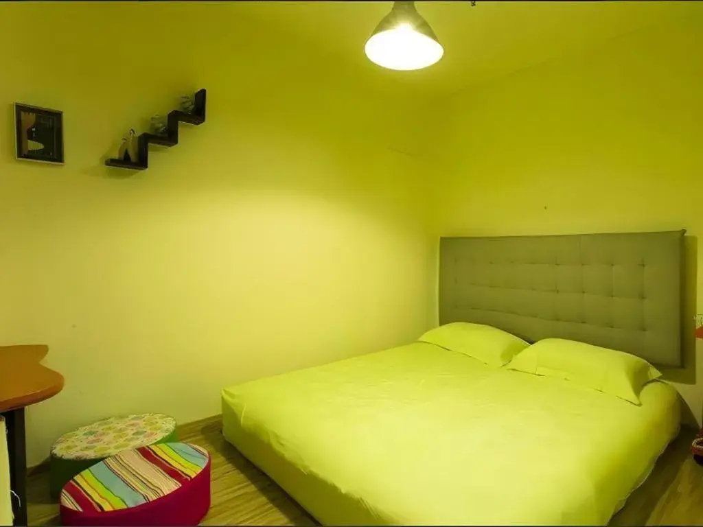 Bed in Dalian Household Theme Hotel Huanghe Road Branch Bed in Dalian Household Theme Hotel Huanghe Road Branch