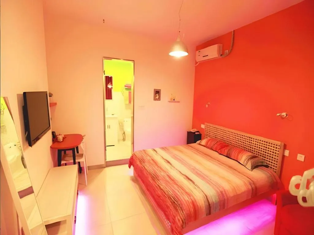 Bed in Dalian Household Theme Hotel Huanghe Road Branch