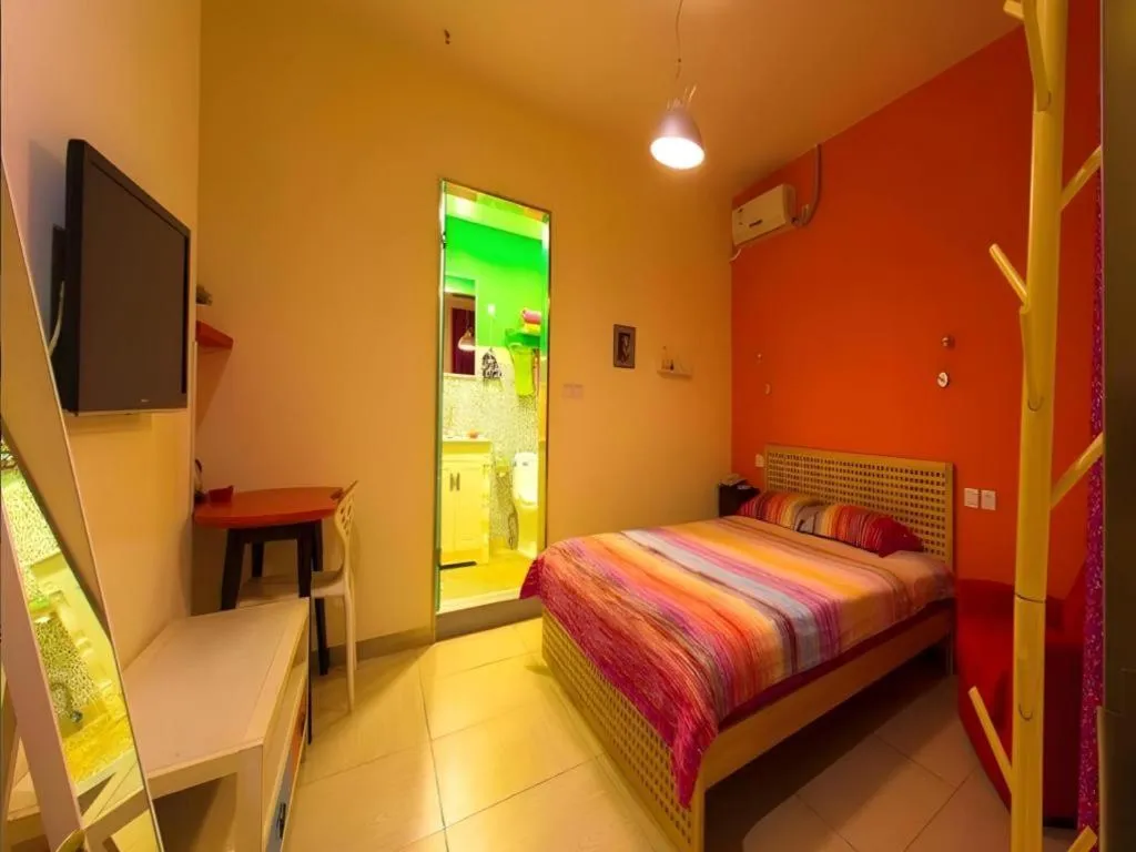 Bed in Dalian Household Theme Hotel Huanghe Road Branch