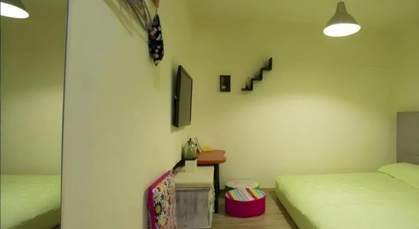 Bed in Dalian Household Theme Hotel Huanghe Road Branch