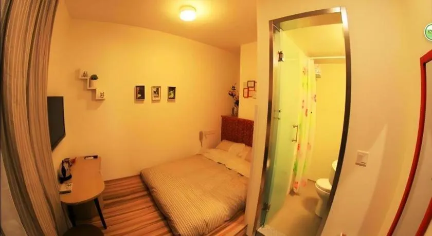 Bed in Dalian Household Theme Hotel Huanghe Road Branch