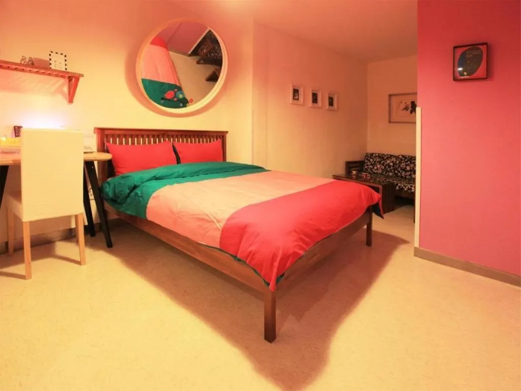 Bed in Dalian Household Theme Hotel Huanghe Road Branch