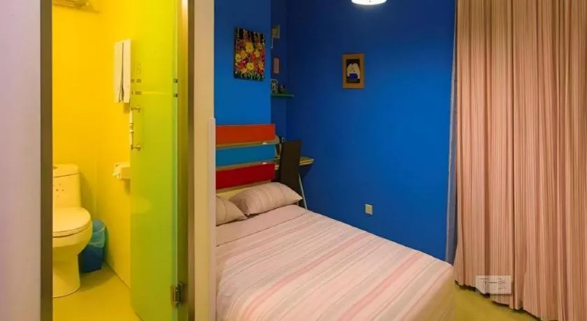 Bed in Dalian Household Theme Hotel Huanghe Road Branch