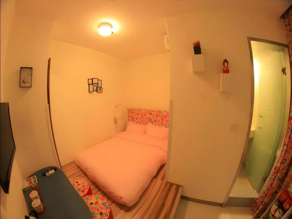 Bed in Dalian Household Theme Hotel Huanghe Road Branch