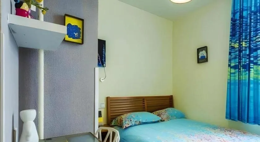 Bed in Dalian Household Theme Hotel Huanghe Road Branch