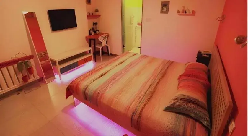 Bed in Dalian Household Theme Hotel Huanghe Road Branch Bed in Dalian Household Theme Hotel Huanghe Road Branch