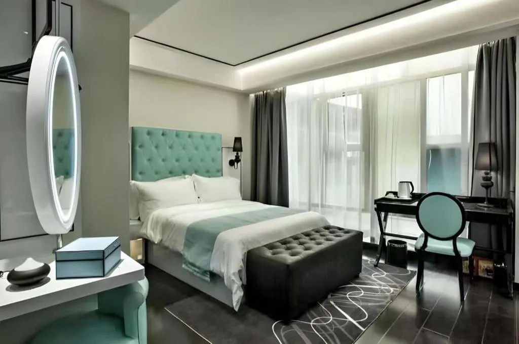 Bed in Xana Hotelle XiAn Gig Wild Goose Pagoda Branch