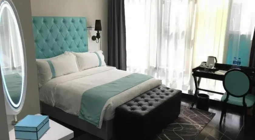 Bed in Xana Hotelle XiAn Gig Wild Goose Pagoda Branch Bed in Xana Hotelle XiAn Gig Wild Goose Pagoda Branch