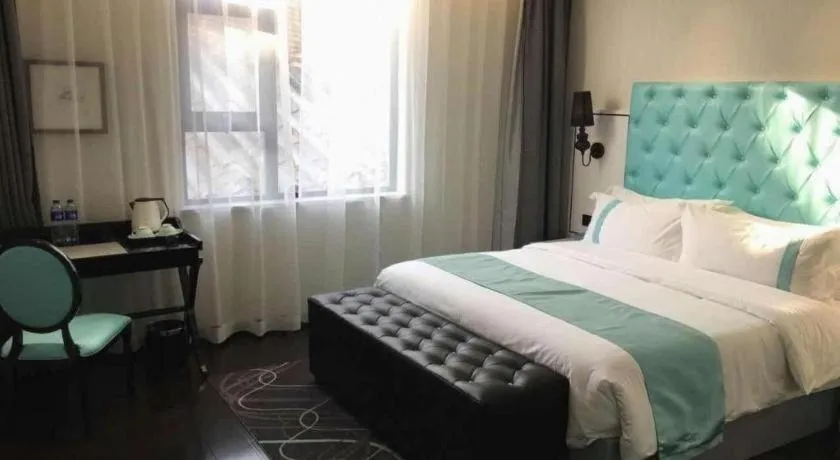 Bed in Xana Hotelle XiAn Gig Wild Goose Pagoda Branch