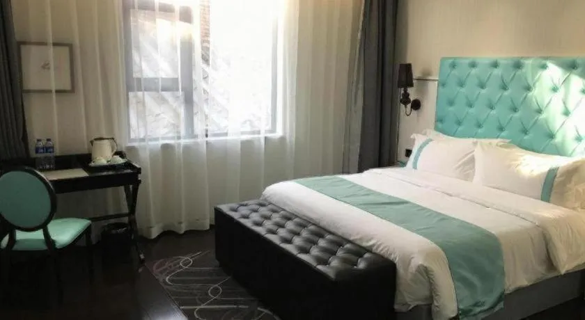 Bed in Xana Hotelle XiAn Gig Wild Goose Pagoda Branch