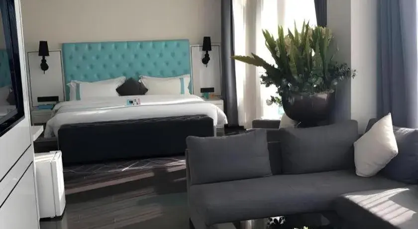 Bed in Xana Hotelle XiAn Gig Wild Goose Pagoda Branch Bed in Xana Hotelle XiAn Gig Wild Goose Pagoda Branch