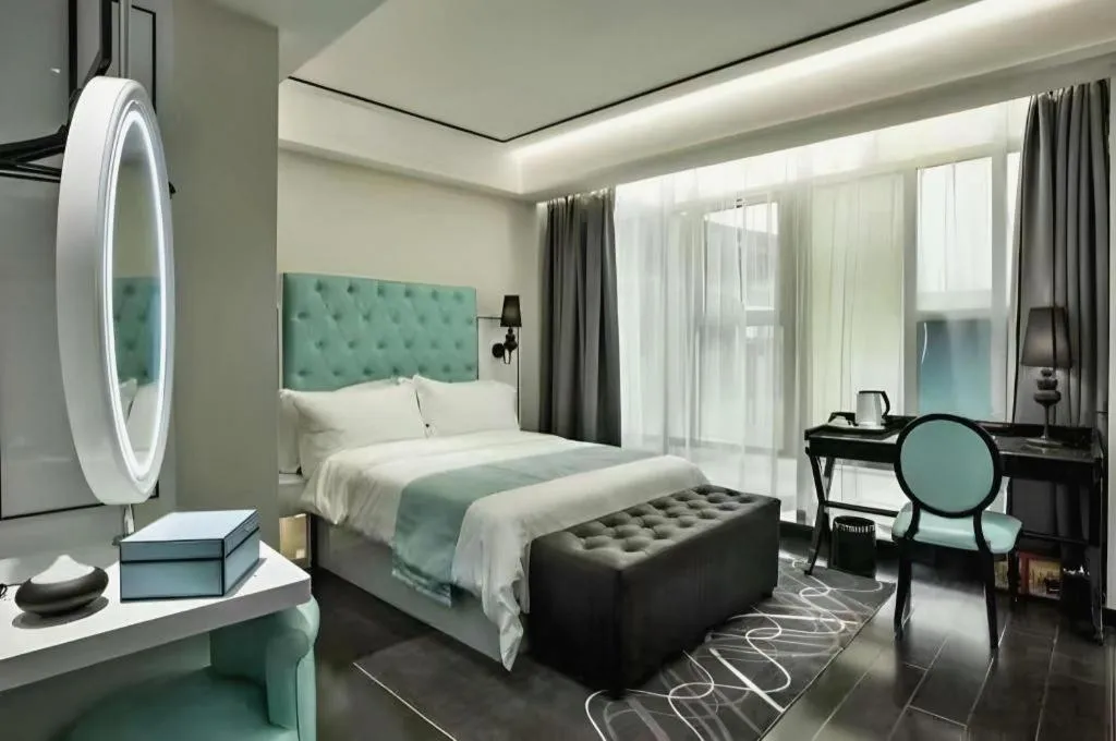 Bed in Xana Hotelle XiAn Gig Wild Goose Pagoda Branch