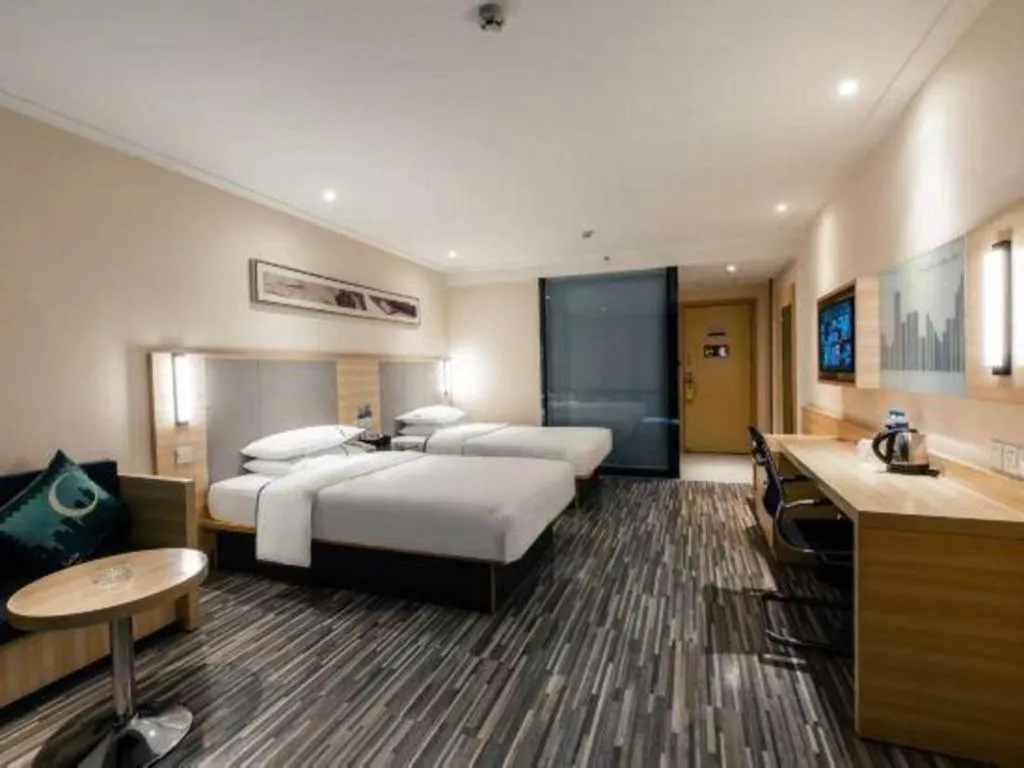 Bed in City Comfort Inn Hechi Nandan