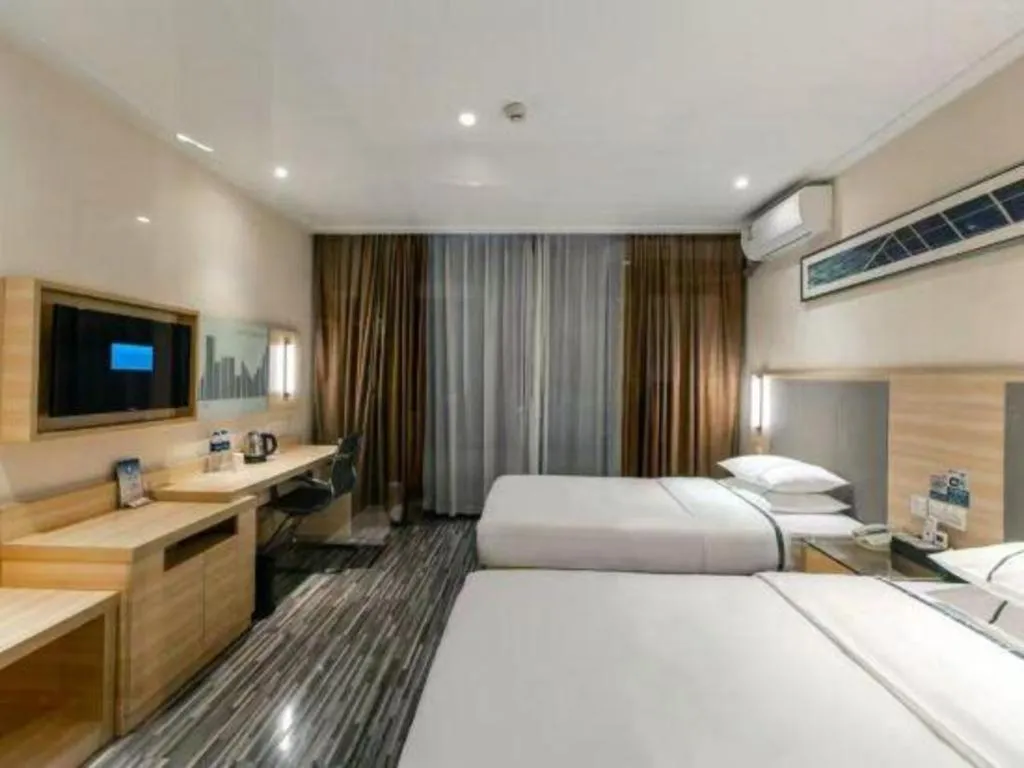 Bed in City Comfort Inn Hechi Nandan