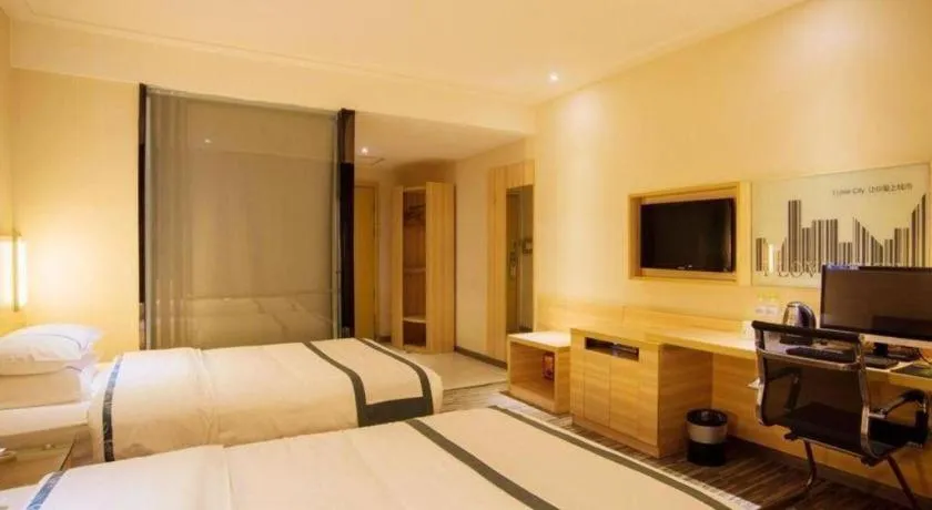 Bed in City Comfort Inn Hechi Nandan