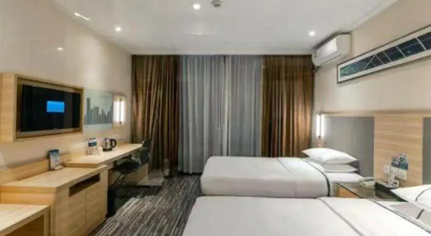 Bed in City Comfort Inn Hechi Nandan Bed in City Comfort Inn Hechi Nandan