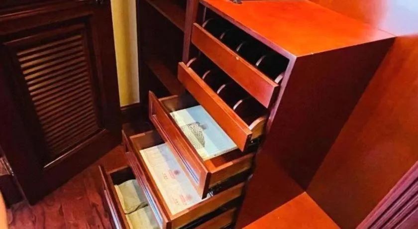 Bed in Hangzhou Lingtao Pavilion Hotel