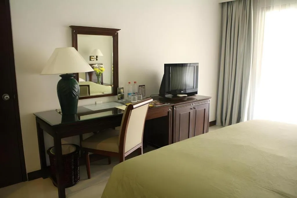 Bed in Bumi Wiyata Hotel