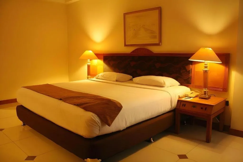 Bed in Bumi Wiyata Hotel