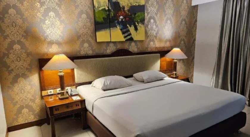 Bed in Bumi Wiyata Hotel