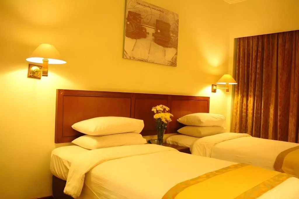 Bed in Bumi Wiyata Hotel