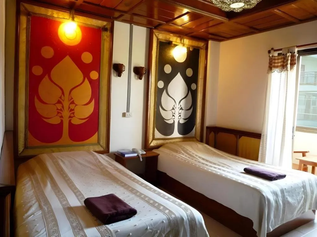 Bed in Panorama Hotel