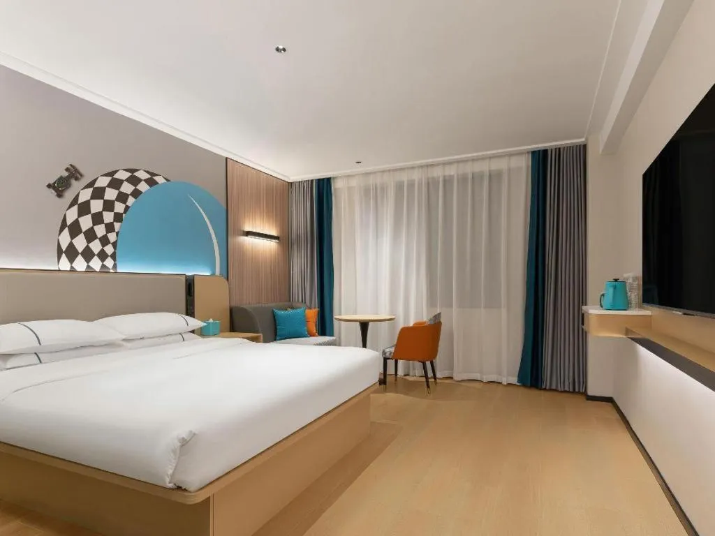 Bed in City Comfort Inn Wuhan Hankou Railway Station West Square