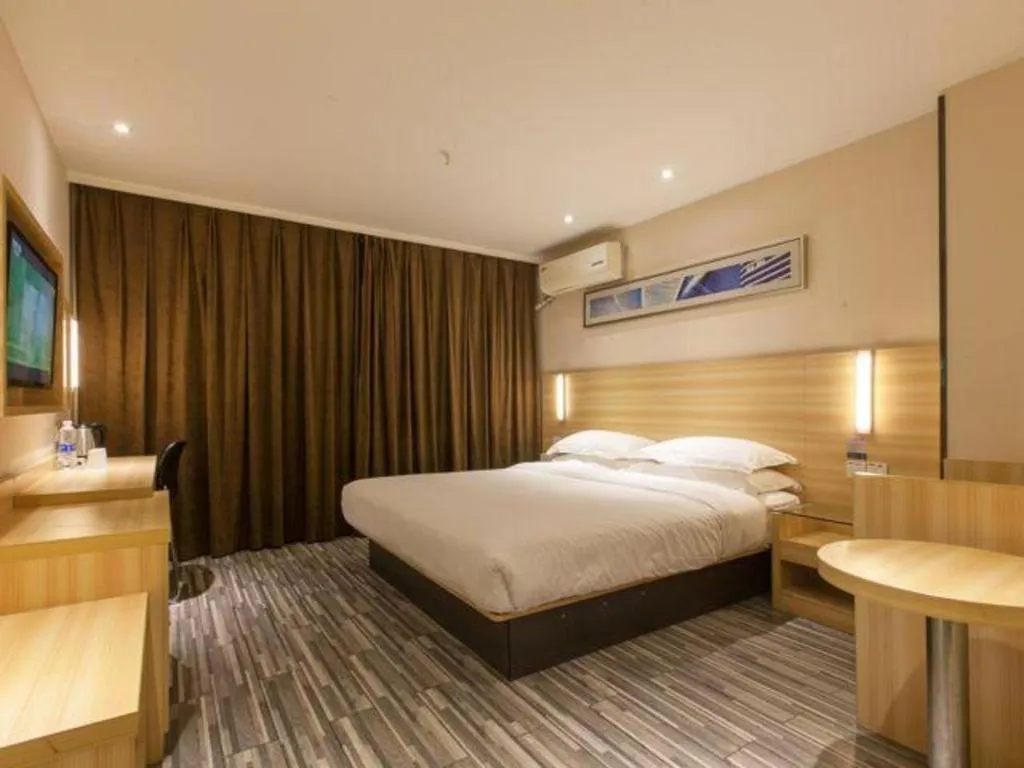 Bed in City Comfort Inn Wuhan Hankou Railway Station West Square