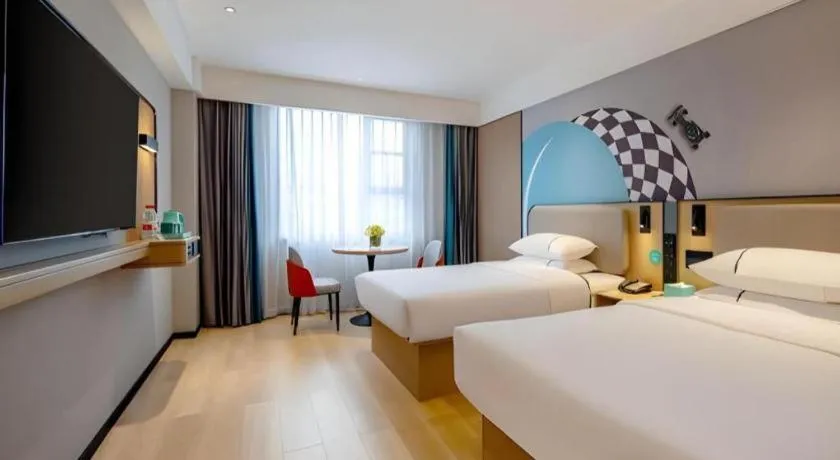 Bed in City Comfort Inn Wuhan Hankou Railway Station West Square