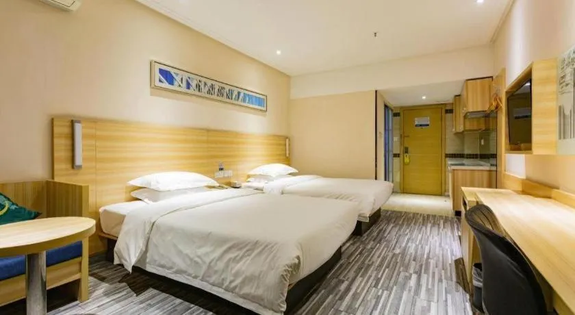 Bed in City Comfort Inn Wuhan Hankou Railway Station West Square
