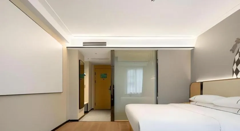 Bed in City Comfort Inn Wuhan Hankou Railway Station West Square