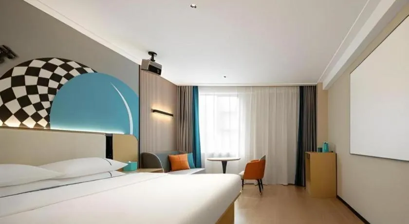 Bed in City Comfort Inn Wuhan Hankou Railway Station West Square
