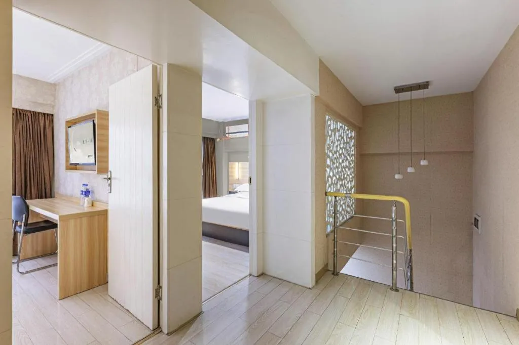 Bed in City Comfort Inn Wuhan Hankou Railway Station West Square